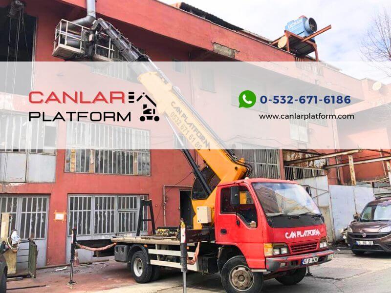 Günlük sepetli vinç kiralama fiyatları hakkında