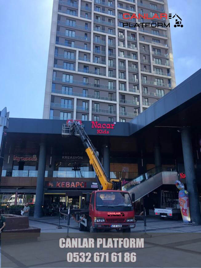 Florya sepetli vinç kiralama hizmetleri