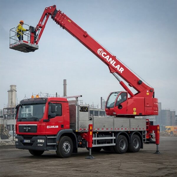 Halkalı sepetli vinç hizmetleri