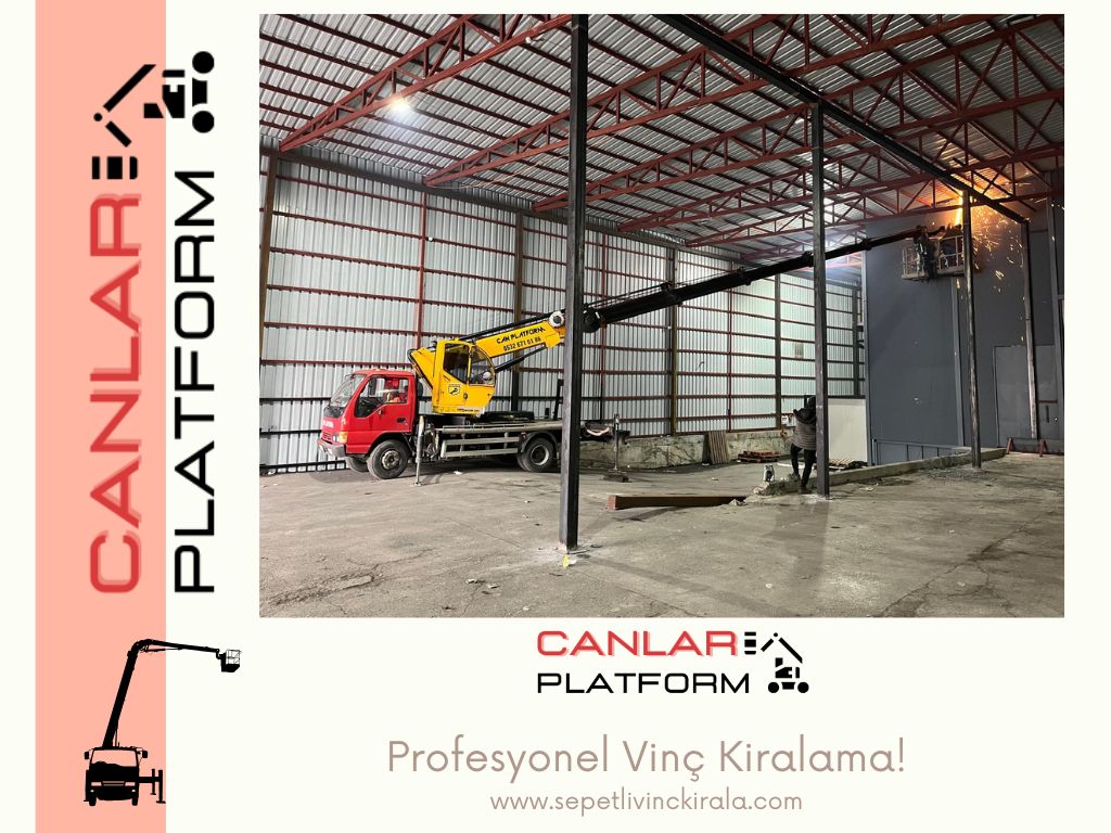 Şirinevler sepetli vinç kiralama hizmetleri