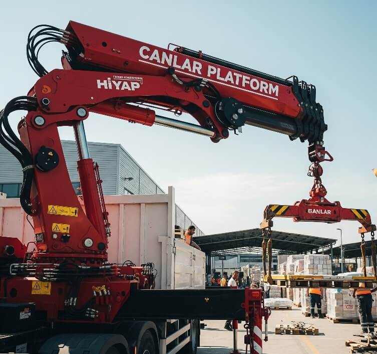 İstoç kiralık vinç hizmetleri