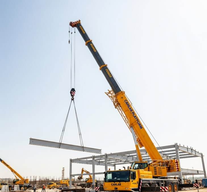 Kayaşehir kiralık vinç firması: Canlar Platform