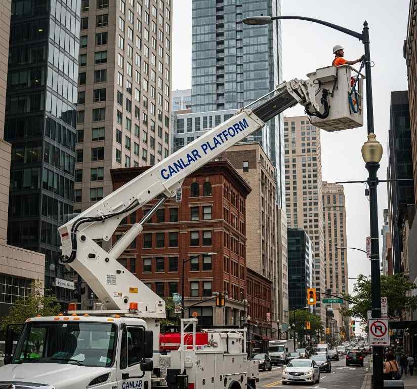 Küçükçekmece Mehmet Akif sepetli vinç kiralama hizmetleri