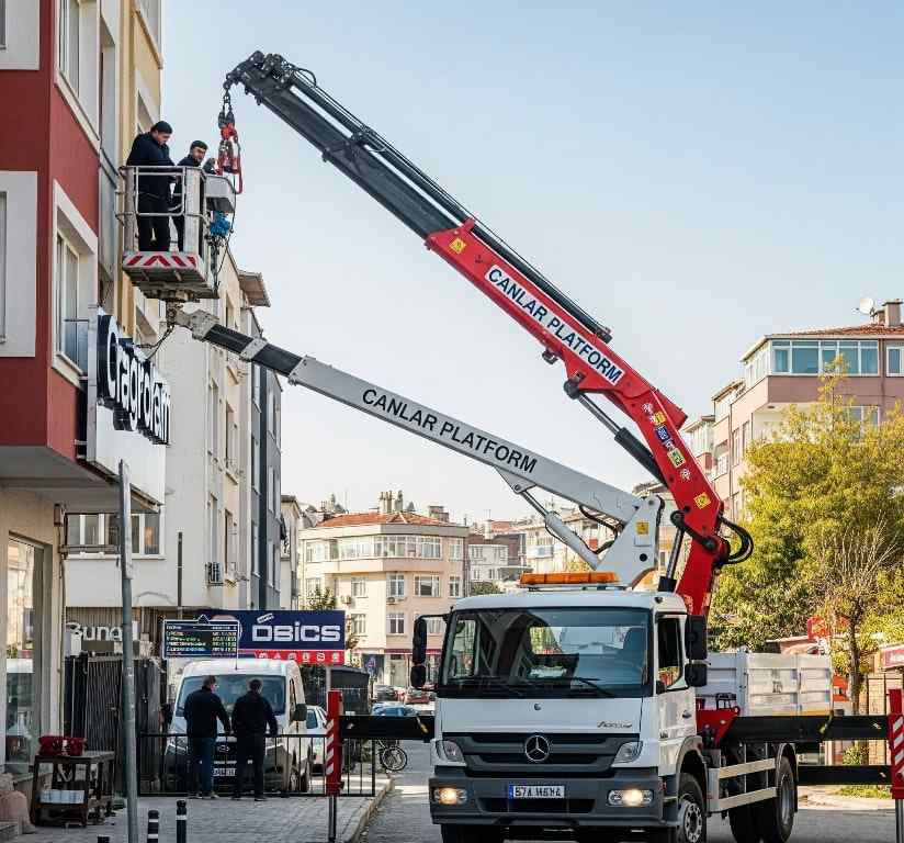 Küçükçekmece Mehmet Akif vinç kiralama firması: Canlar Platform