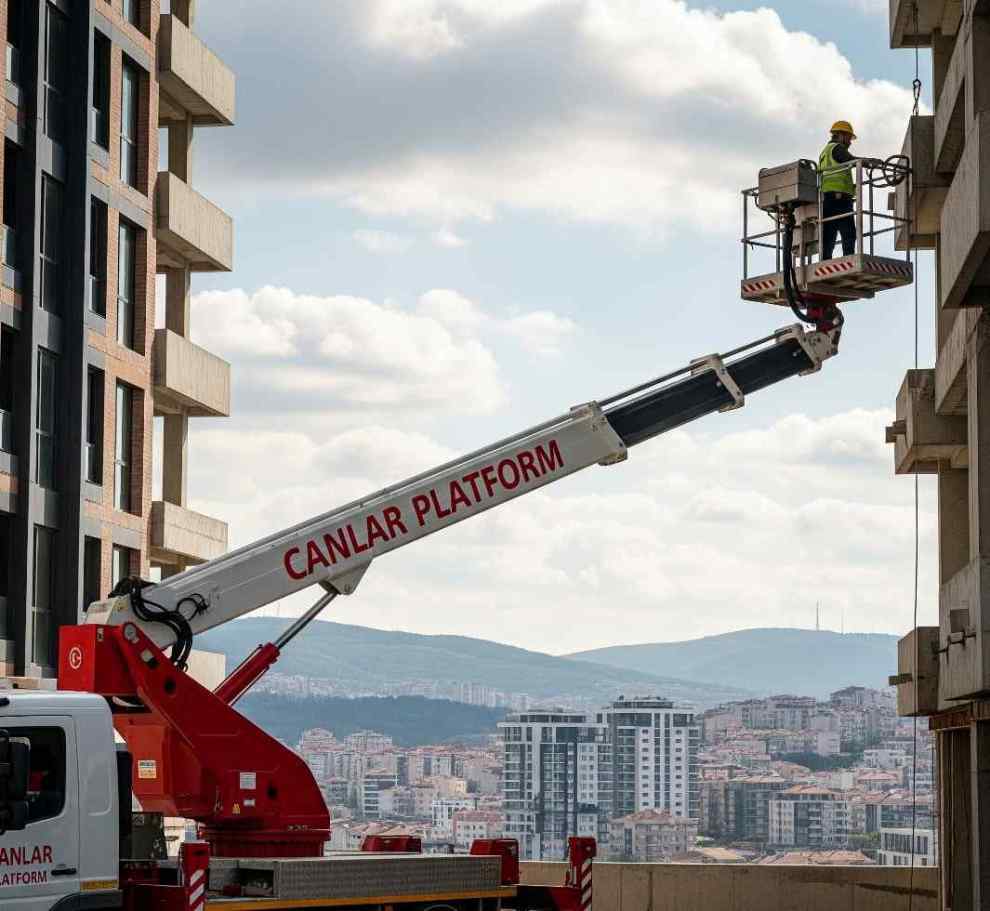Çerkezköy kiralık mobil vinç - Canlar Platform