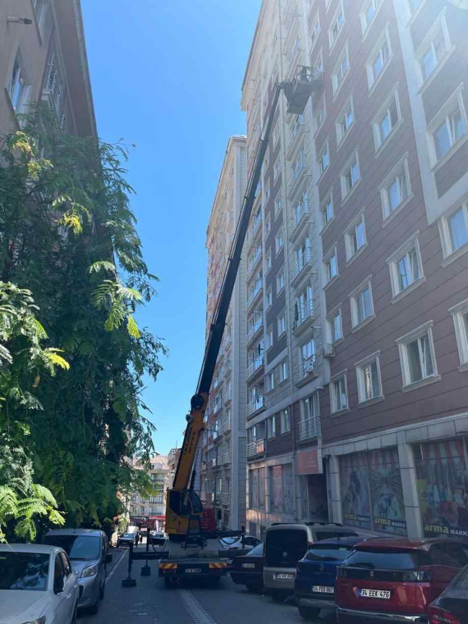 Tarabya sepetli vinç hizmetleri