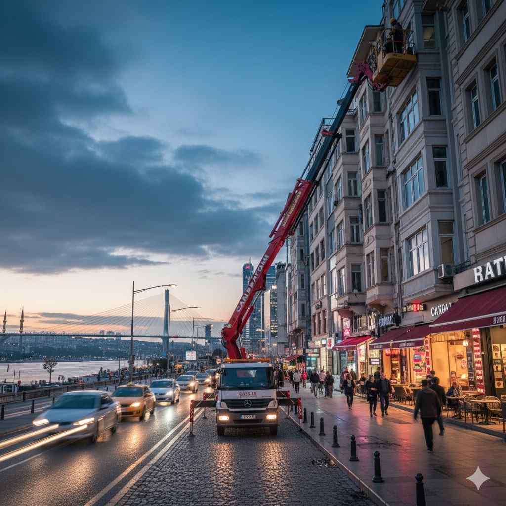 Ataköy sepetli vinç hizmetleri: Canlar Platform