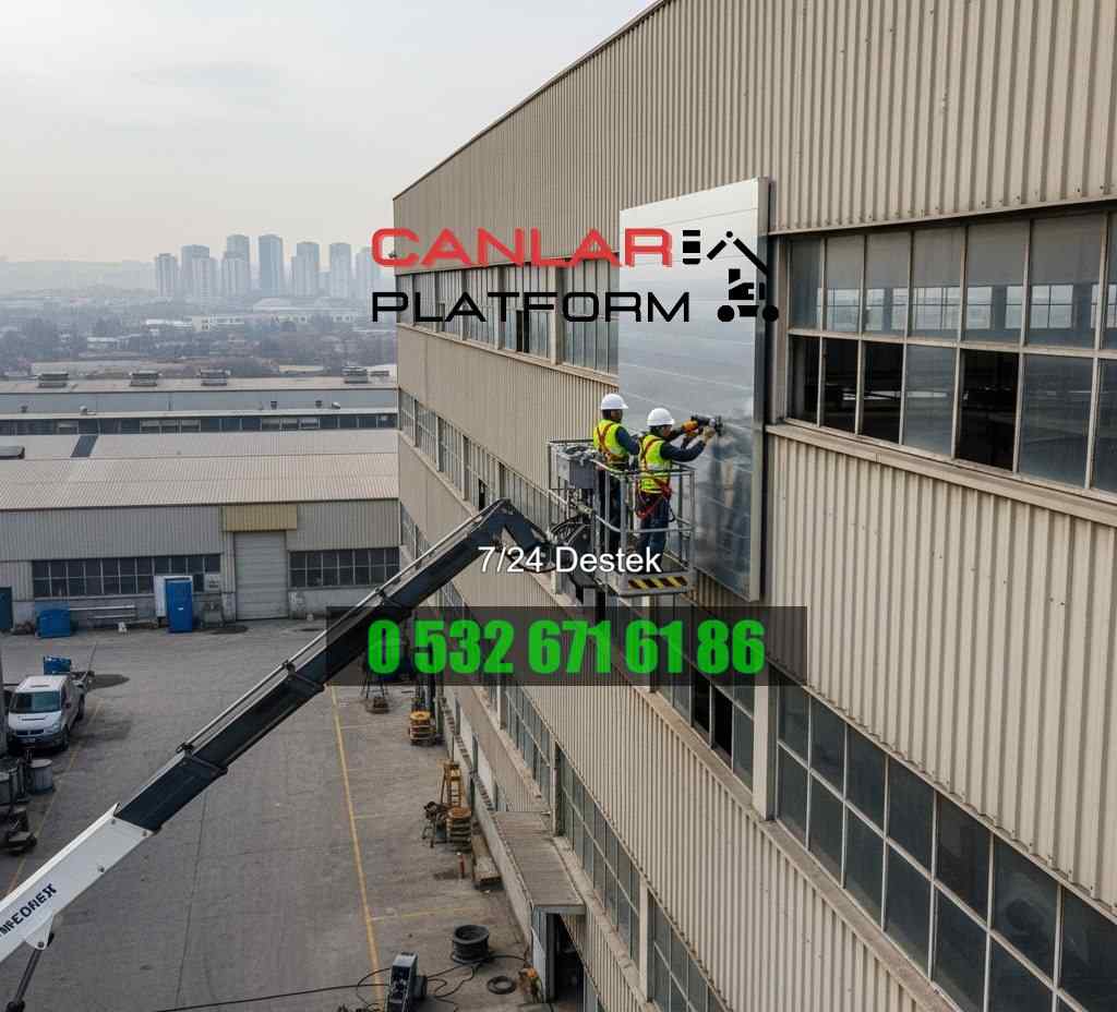 Bakırköy Cevizlik kiralık vinç hizmeti: Canlar Platform