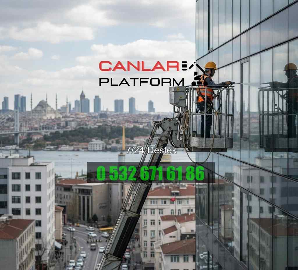 Bakırköy Osmaniye kiralık vinç ve sepetli vinç hizmetleri: Canlar Platform