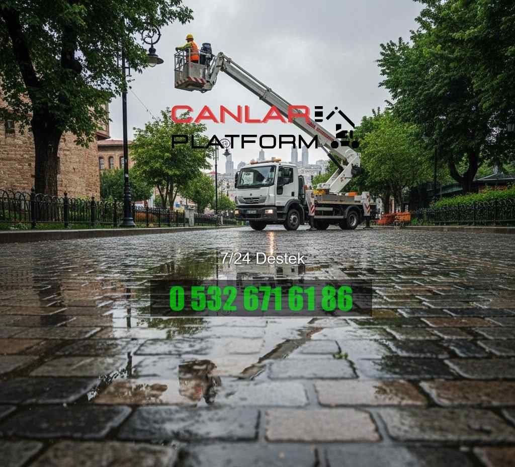 Bakırköy Sakızağacı vinç hizmetleri: Canlar Platform