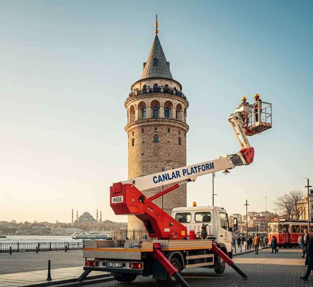 Canlar Platform vinç kiralama hizmetleri - İstanbul