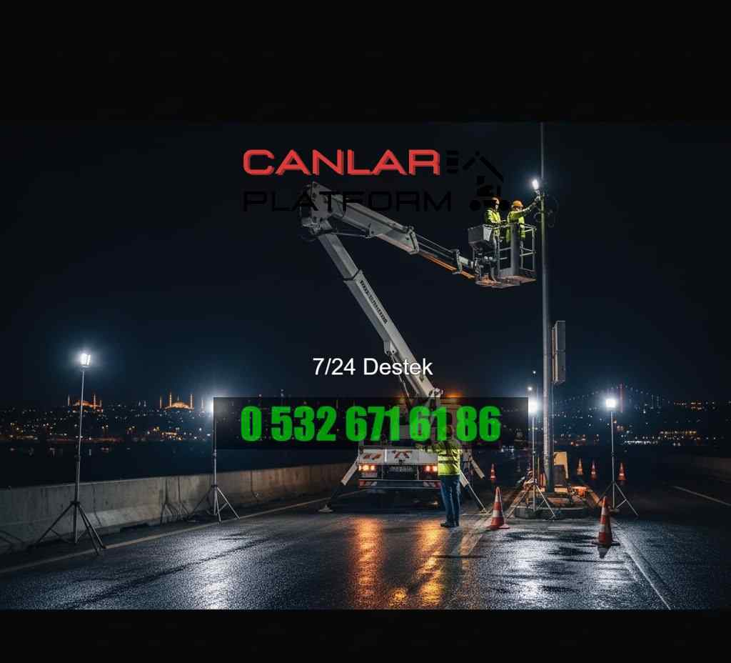 Cevizlik profesyonel vinç kiralama hizmetleri: Canlar Platform