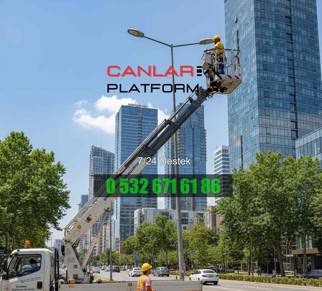 Kartaltepe sepetli vinç hizmetleri: Canlar Platform