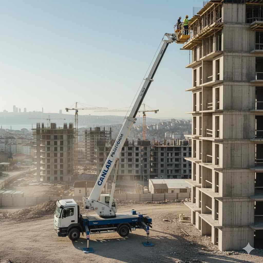Profesyonel Veliefendi kiralık vinç hizmetleri: Canlar Platform
