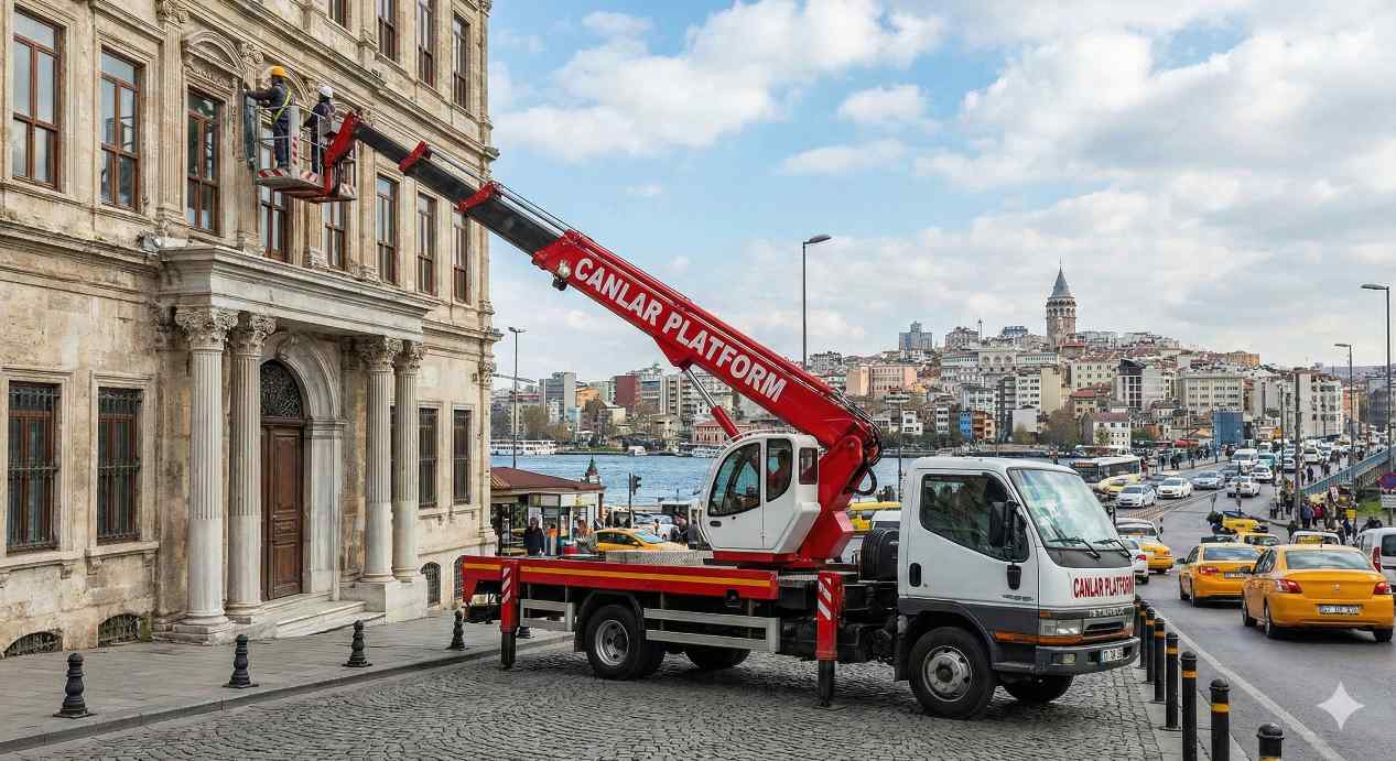 Acil vinç kiralama hizmetleri: Canlar Platform
