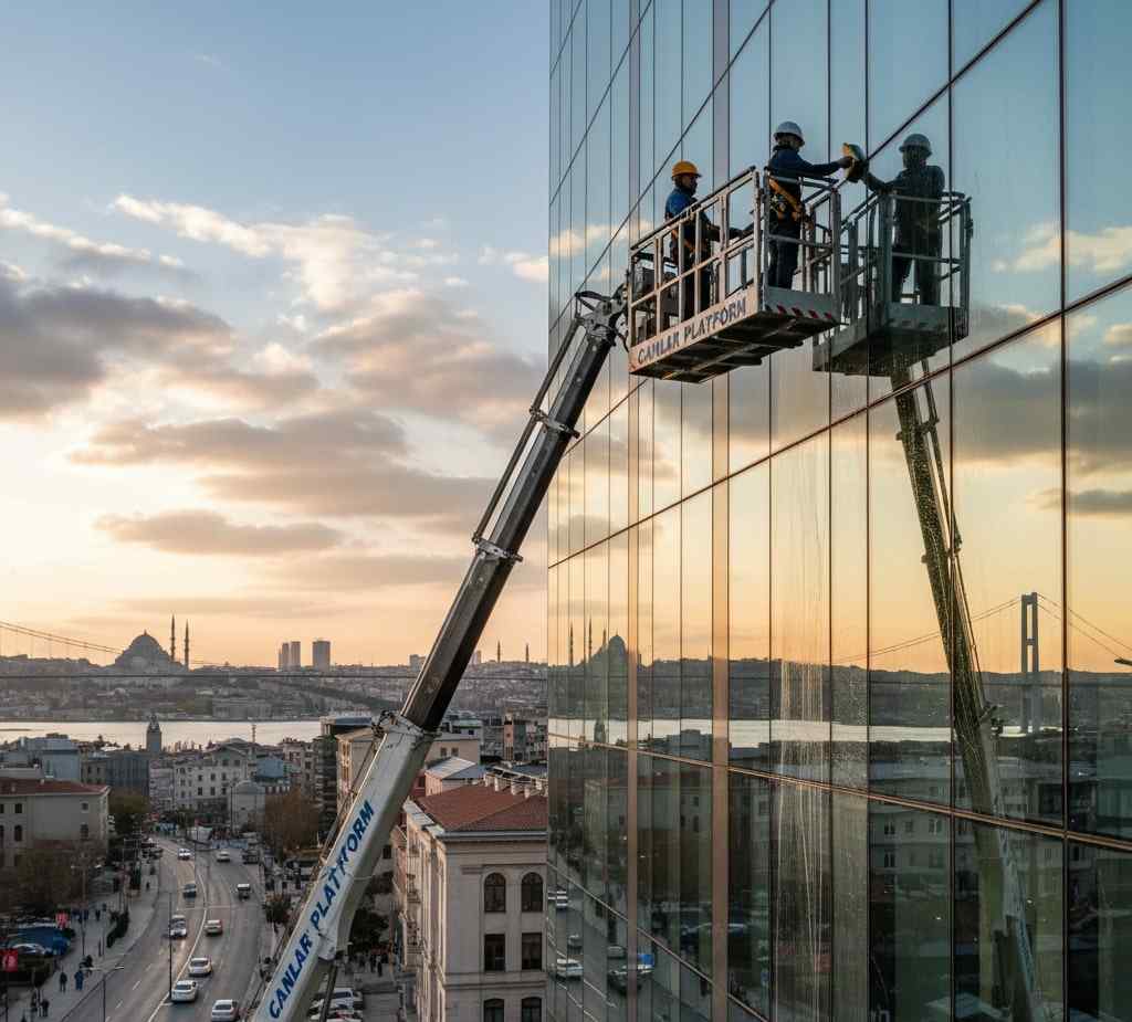 Bakırköy Florya sepetli vinç hizmetleri: Canlar Platform