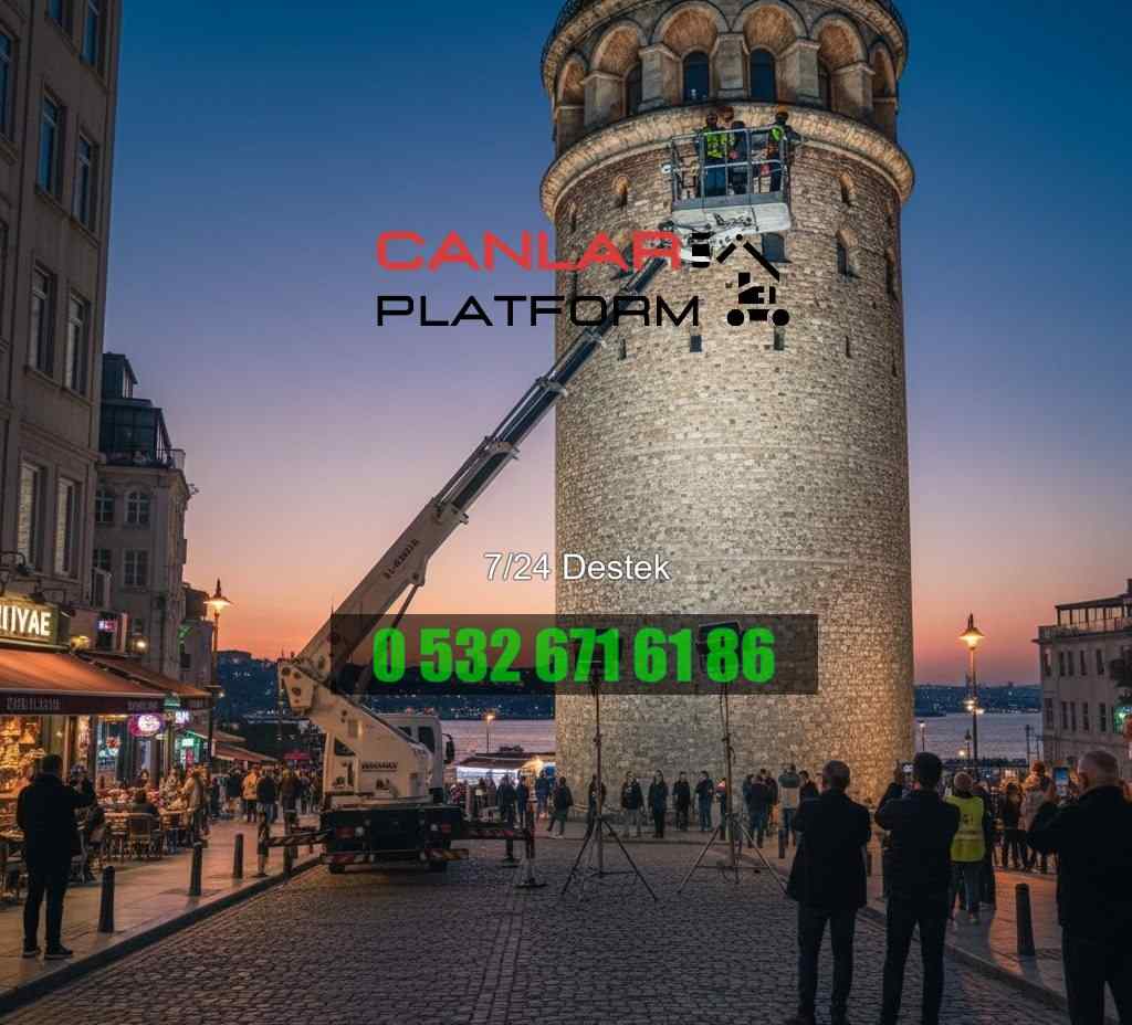 Güvenli vinç kiralama hizmetleri: Canlar Platform