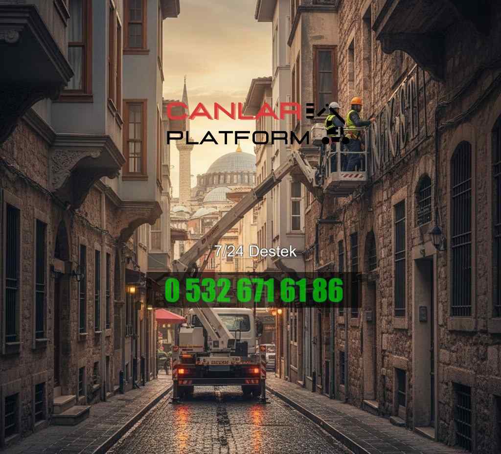 Profesyonel Şenlikköy kiralık vinç hizmetleri