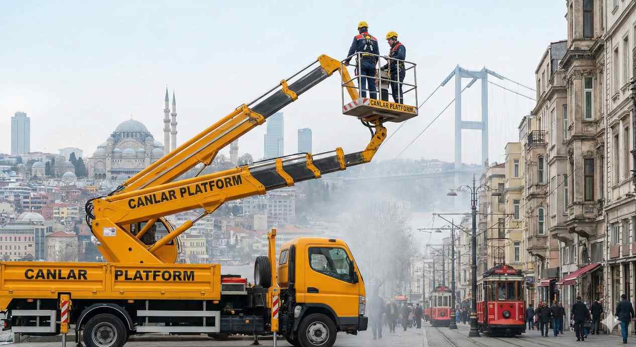 Profesyonel Yeşilköy vinç kiralama hizmetleri: Canlar Platform