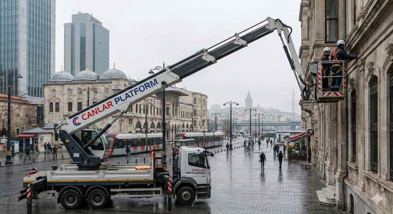 Yeşilköy vinç hizmetleri: Canlar Platform