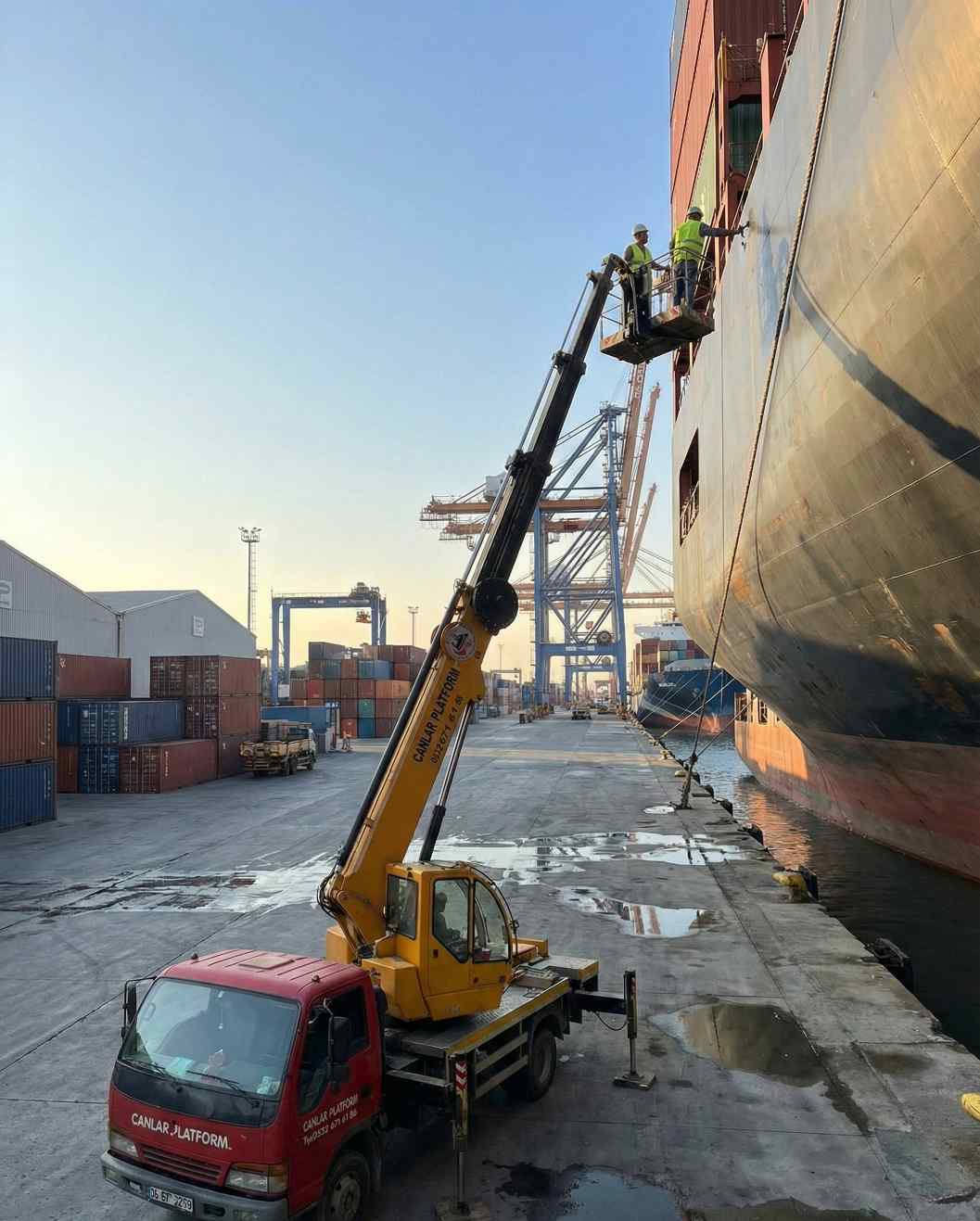 Baltalimanı vinç hizmetleri: Canlar Platform