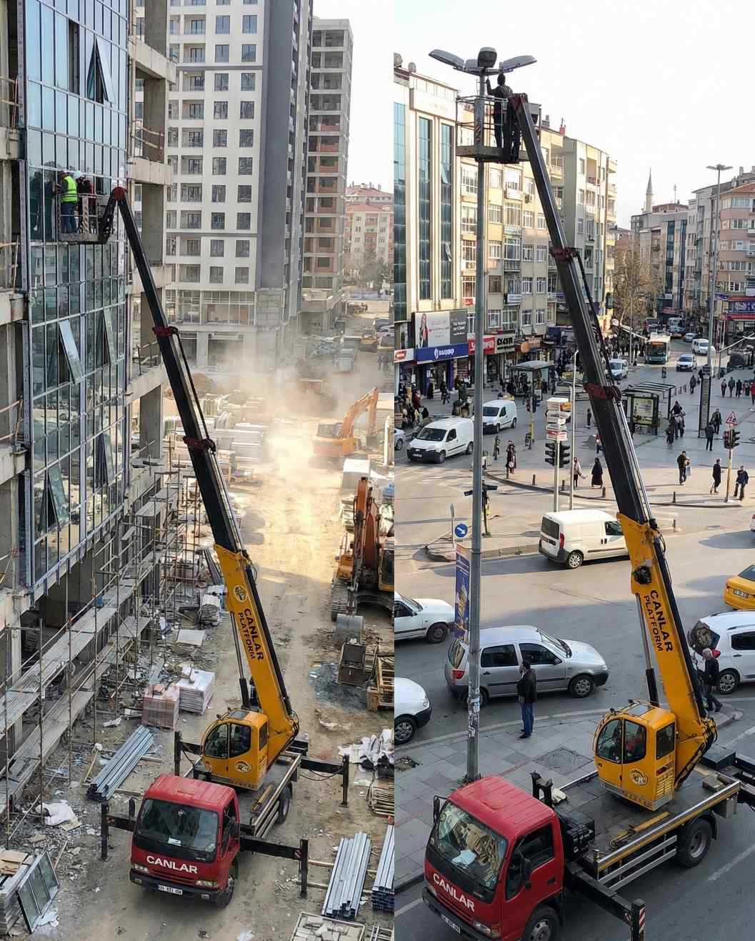 Fulya sepetli vinç hizmetleri