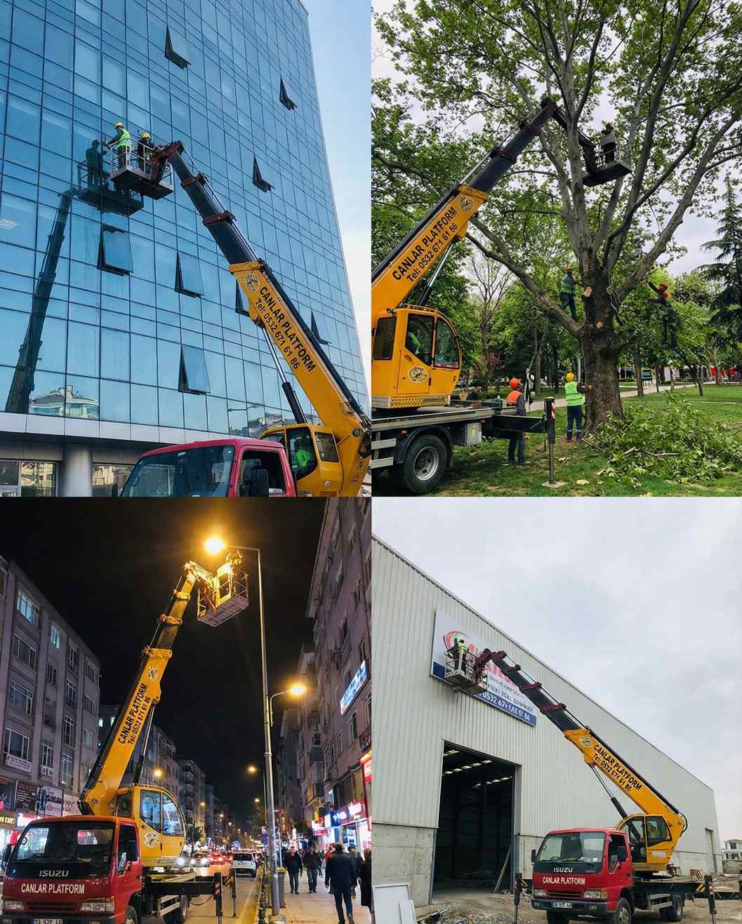 Fulya vinç hizmetleri: Canlar Platform