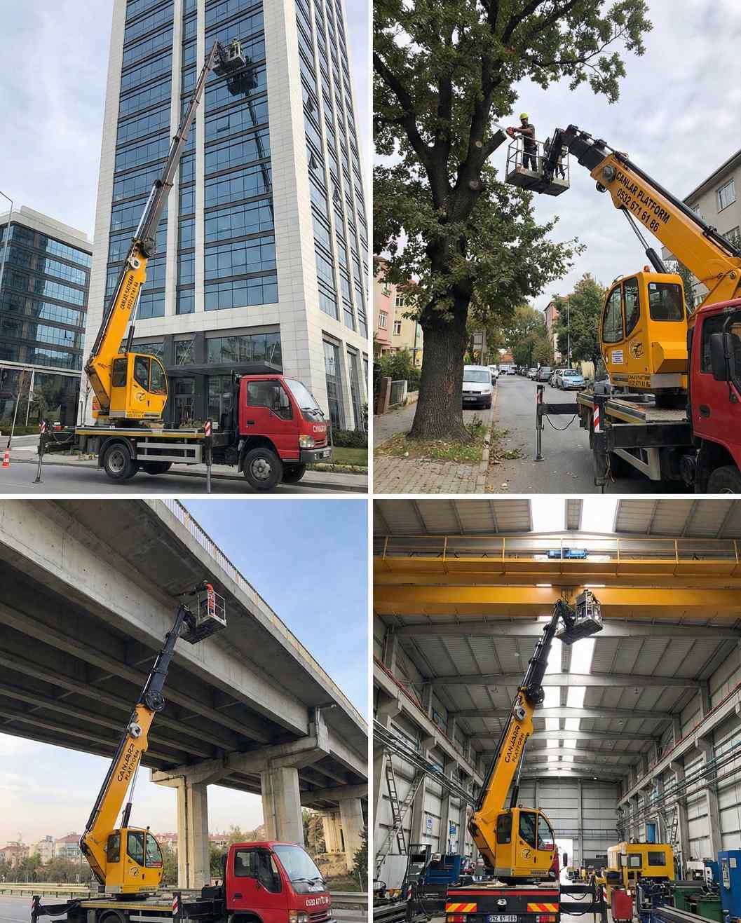 Profesyonel Fulya kiralık vinç hizmetleri: Canlar Platform