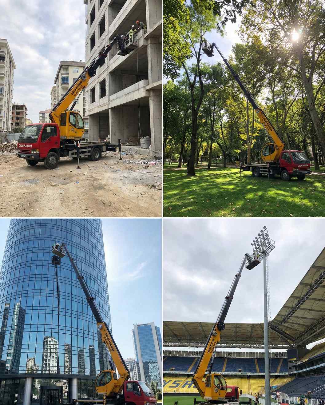 Profesyonel İncirli kiralık vinç hizmetleri