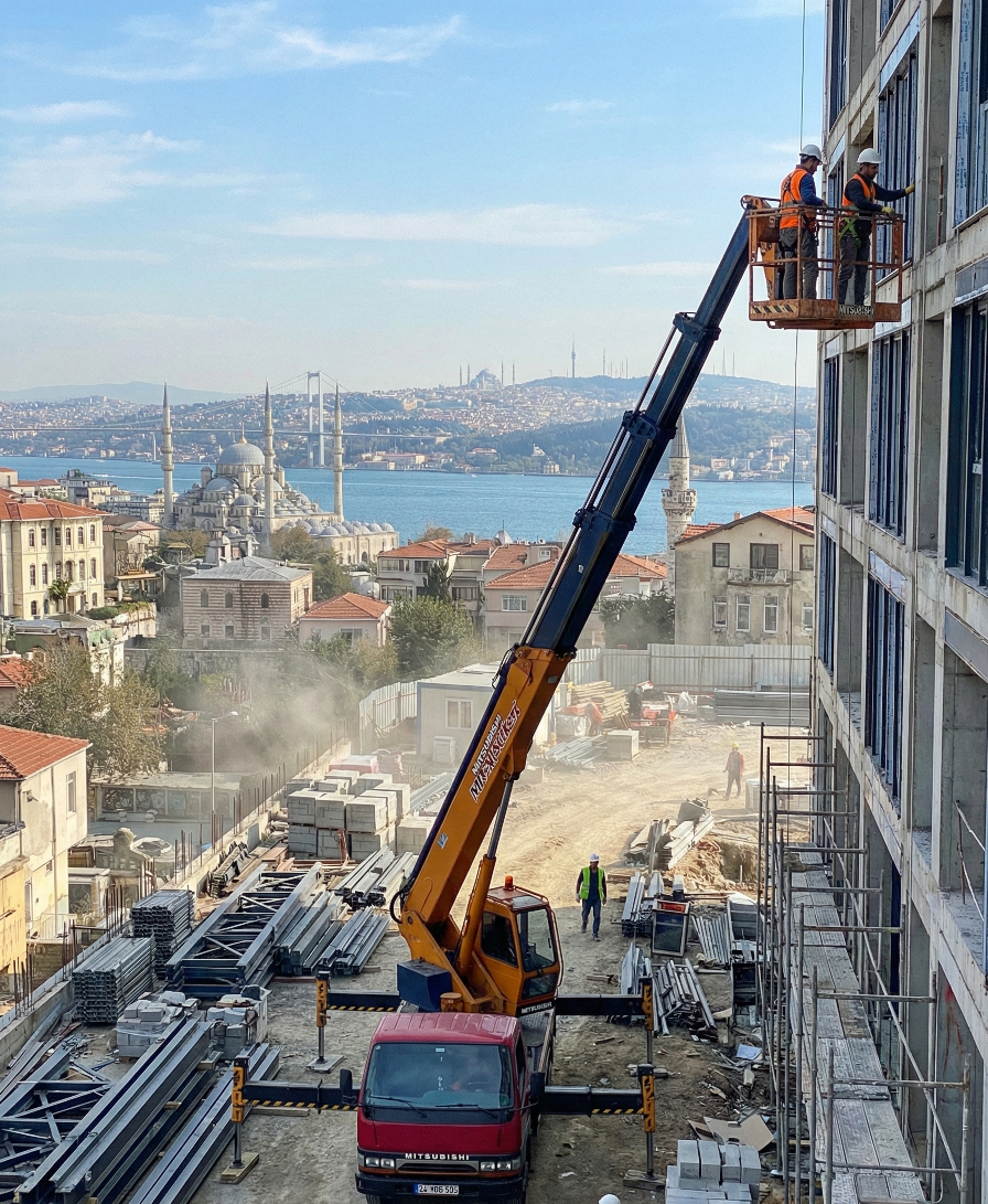 Bahçelievler Merkez vinç kiralama hizmetleri: Canlar Platform