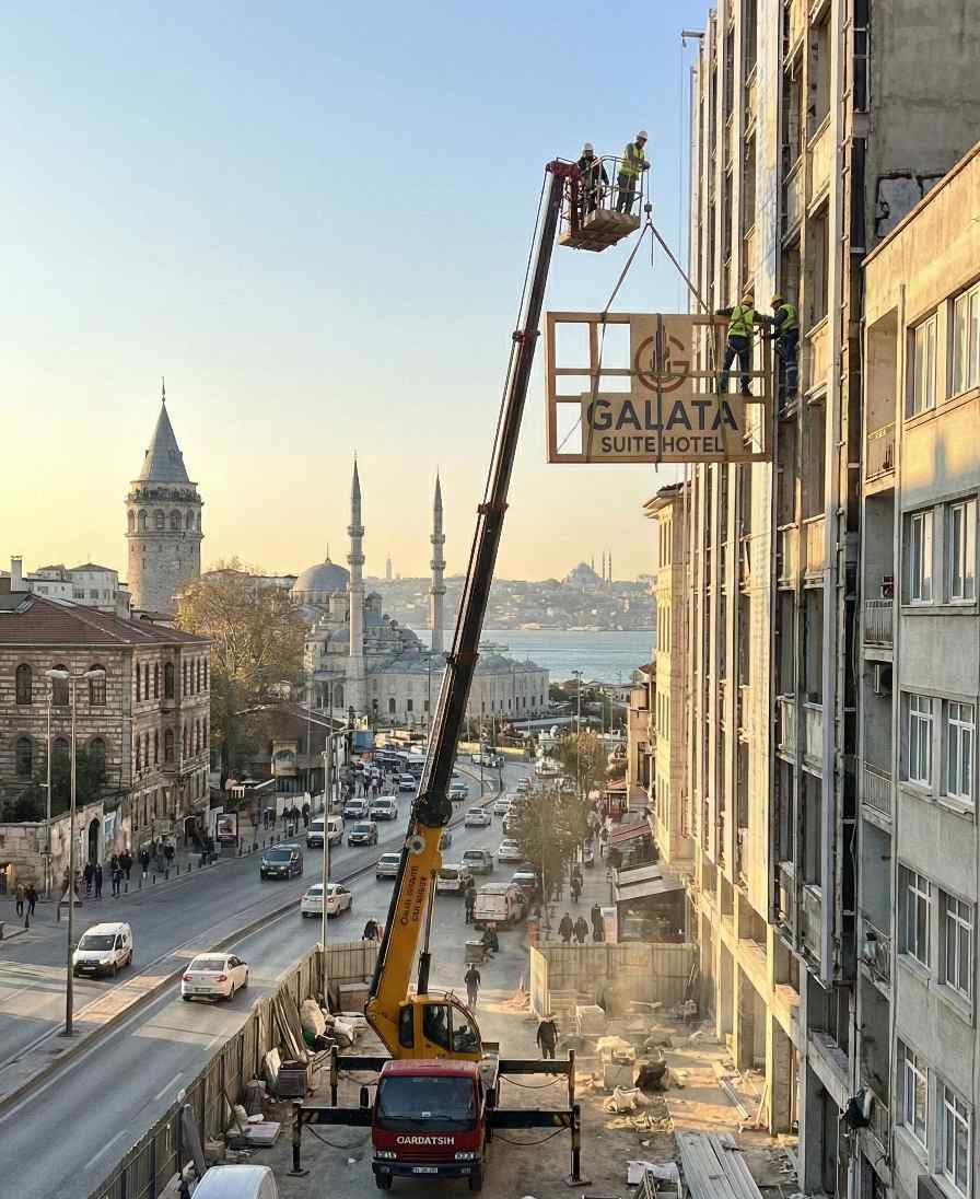 Profesyonel Cihangir vinç kiralama hizmetleri