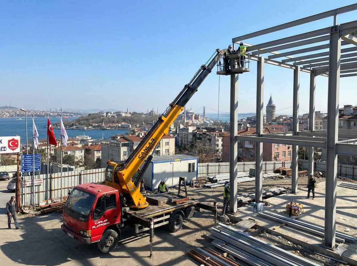 Profesyonel Karadeniz Mahallesi sepetli vinç hizmetleri: Canlar Platform