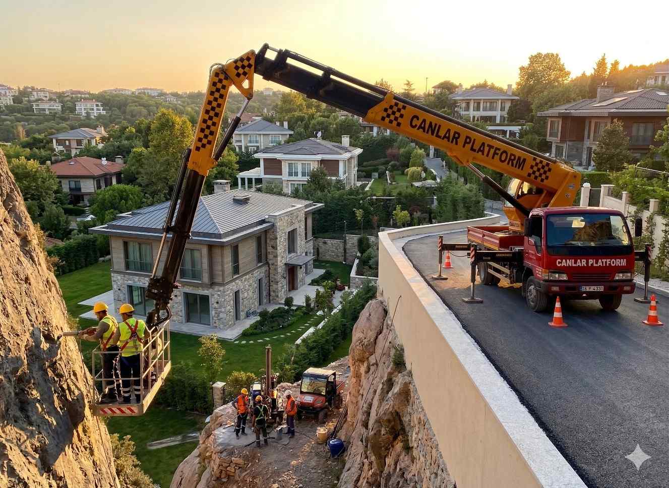 Profesyonel Zekeriyaköy kiralık vinç hizmetleri