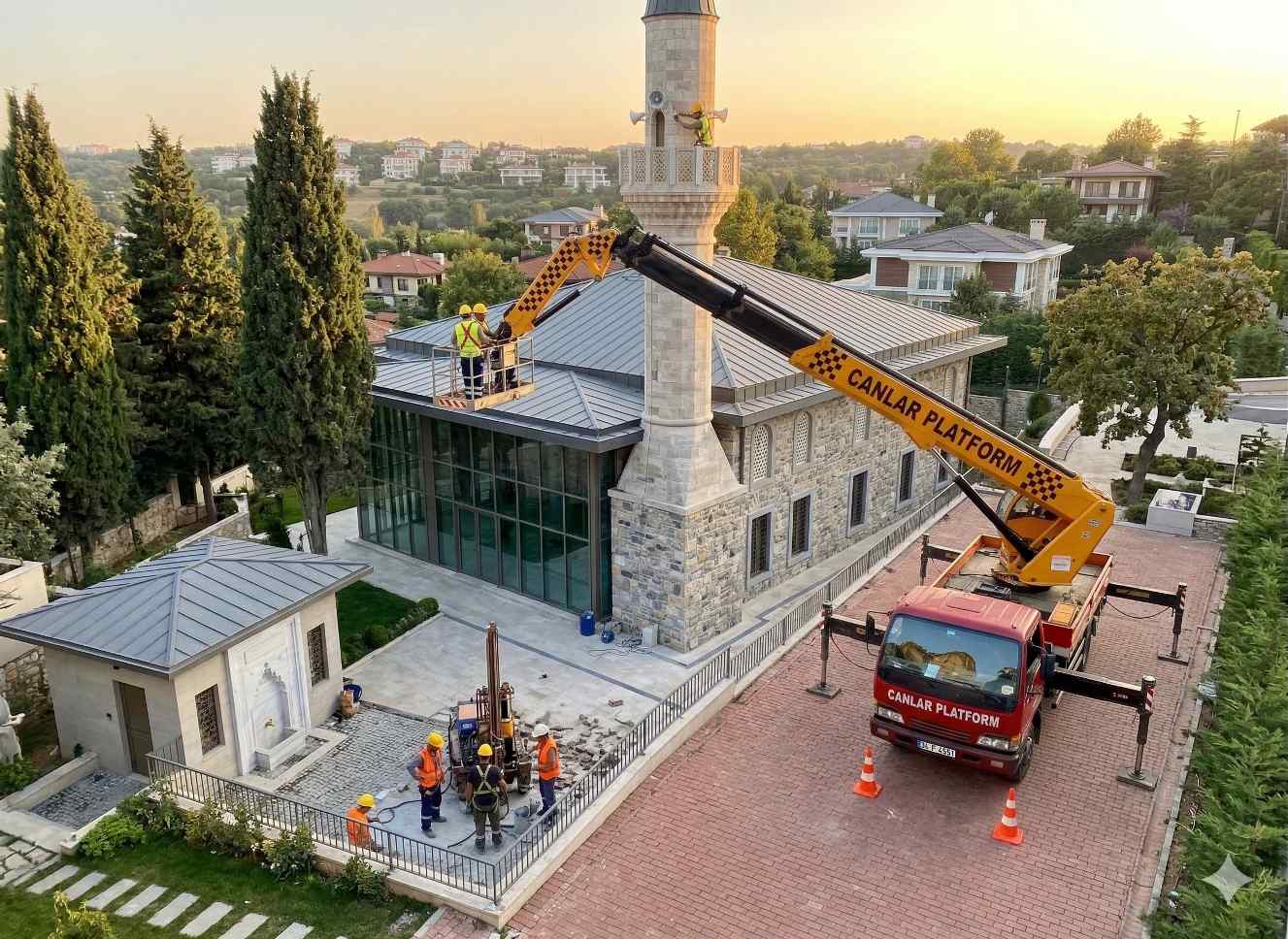 Profesyonel Zekeriyaköy sepetli vinç hizmetleri