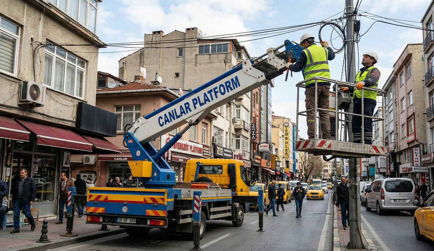 Cumhuriyet Mahallesi profesyonel vinç kiralama hizmetleri