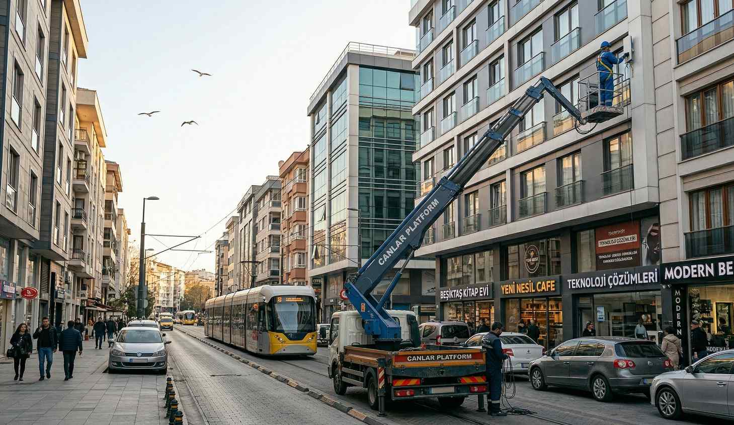 Esenyurt Cumhuriyet Mahallesi vinç hizmetleri