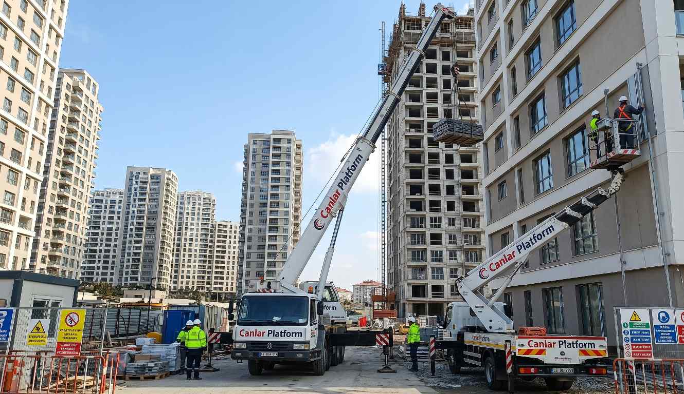 Ispartakule vinç hizmetleri: Canlar Platform