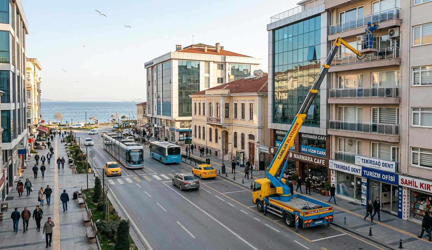 Profesyonel Adnan Kahveci kiralık vinç hizmetleri