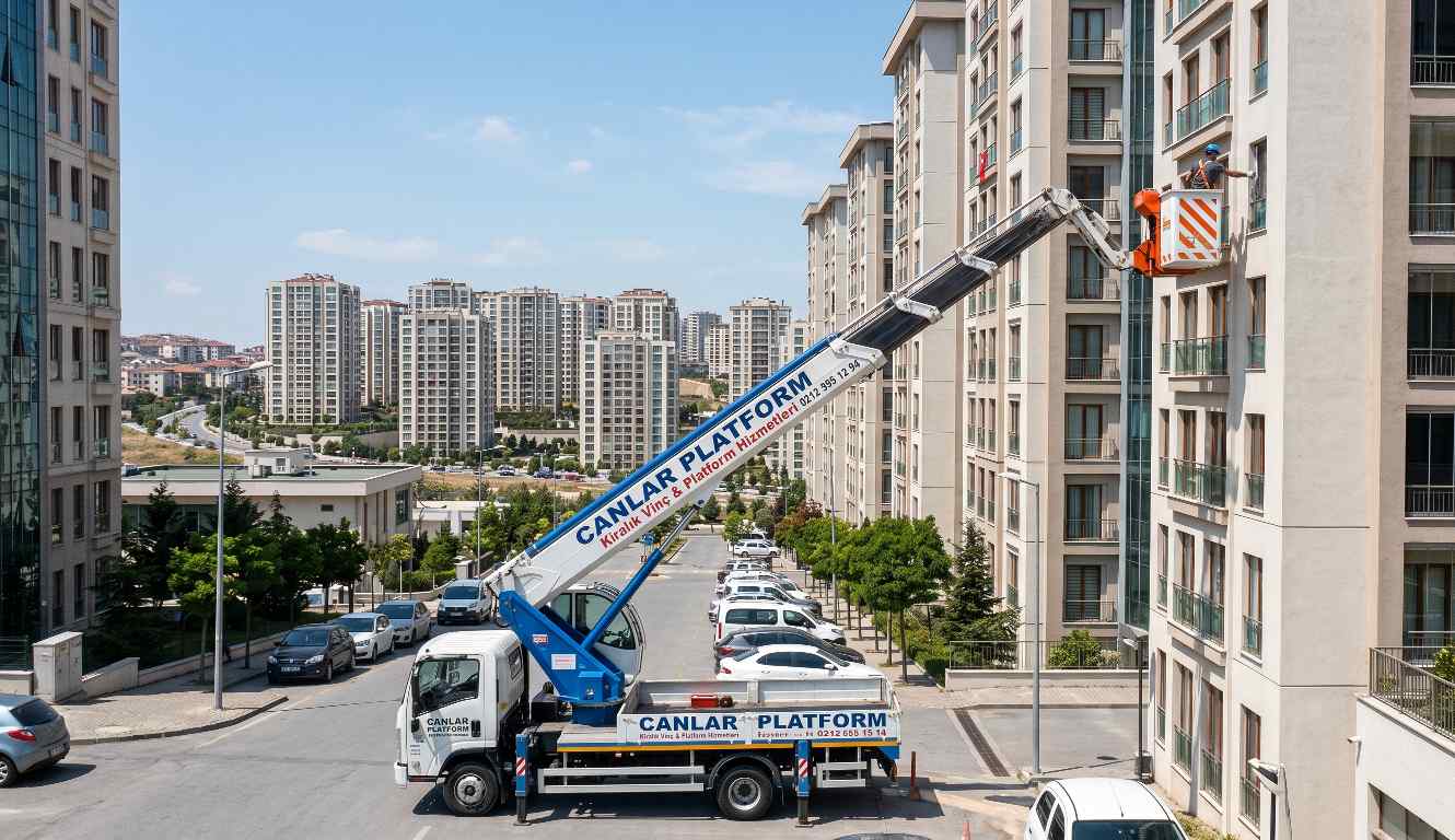 Profesyonel Ispartakule sepetli vinç hizmetleri: Canlar Platform