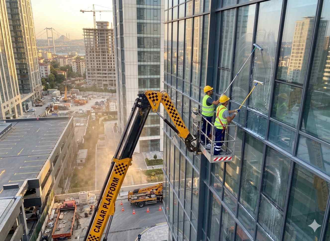 İstanbul'da aylık sepetli vinç kiralama hizmetleri
